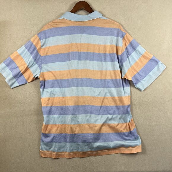 Bobby Jones Players Golf Polo Shirt Men's Size Large Multicolor Striped - Picture 5 of 6